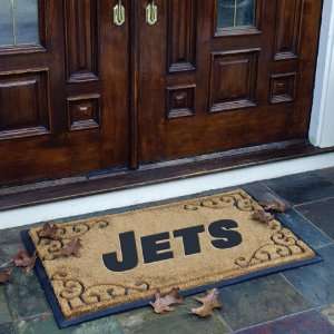  39 NFL New York Jets Football Logo Doormat