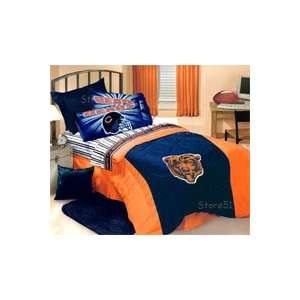  NFL Chicago Bears   Football Bedding Comforter   Twin Bed 
