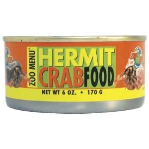   ZOO MED/AQUATROL, INC Hermit Crab Food 6 Ounce Can Wet