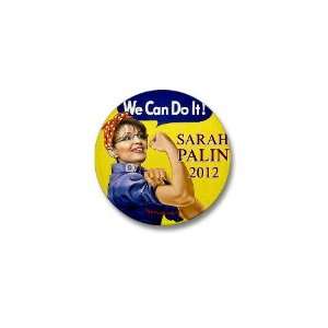 Sarah Palin We Can Do It Conservative Mini Button by 