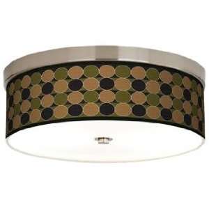   Forest Circles Giclee Energy Efficient Ceiling Light