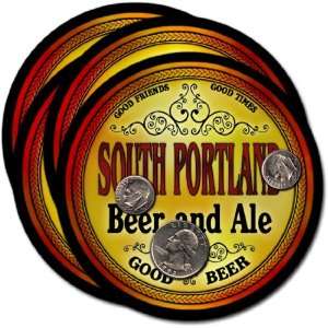 South Portland, ME Beer & Ale Coasters   4pk