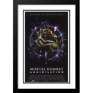  Mortal Kombat 2 Annihilation 32x45 Framed and Double Matted Movie 