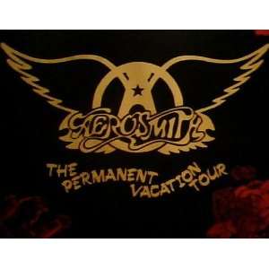  Aerosmith Permanent Vacation Tourbook 