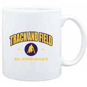  Mug White  Track & Field   Bay Stater Athlete  Usa 