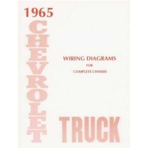  1965 CHEVROLET TRUCK Wiring Diagrams Schematics 