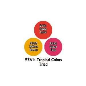  Paint Tropical Colors Triad RPR 09761 Toys & Games