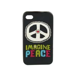  Natural Life Imagine Peace IPhone 4/4S Grey Case 