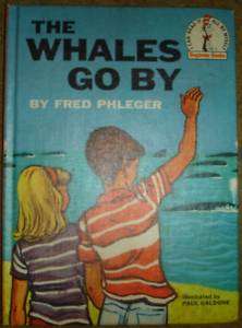 The Whales Go By Fred Phleger Seuss I Can Read 1959  