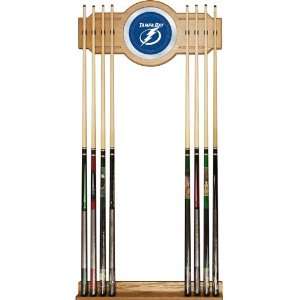  Tampa Bay Lightning Pool Cue Rack With Mirror Sports 