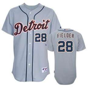 MLB Player Prince Fielder Jerseys #28 Detroit Tigers Jersey Gray 