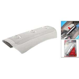   Plastic Universal Hand Brake Cover Silver Tone for Car Automotive