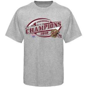   Ash 2010 Chick fil A Bowl Champions Slant T shirt
