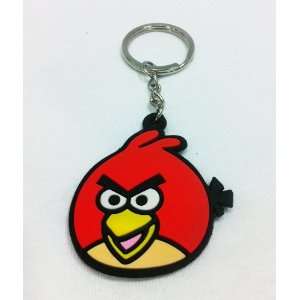  Red Angry Bird Keychain Automotive