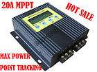   MPPT charge controller solar regulator 20A 12V/24V 15 30% more power