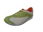 Bebe Womens Recess Sneaker Green Leather 6 New