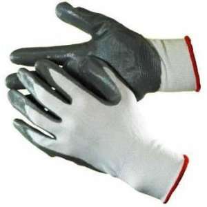  Palm Nylon Knit Work Gloves, 1 Dozen, Size Medium