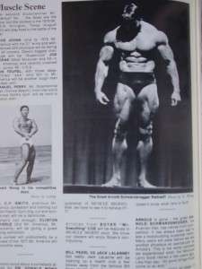 Rare MUSCLE DIGEST bodybuilding fitness magazine/DAVE JOHNS Issue #2 