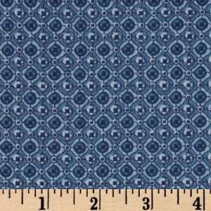   Paisley Passion Grid Blue Fabric By The Yard Arts, Crafts & Sewing