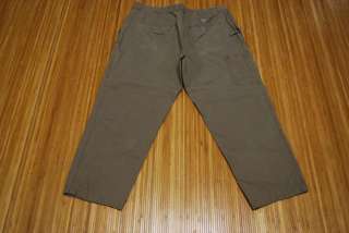   30 Mens Light Brown Khaki Outdoor Pants Work Casual Cotton NR 2  