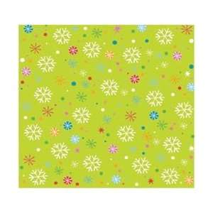 K&Company Very Merry Flat Paper 12X12 Snowflakes; 25 