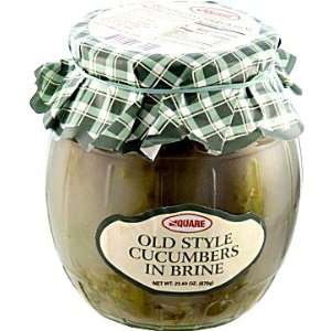 Square Cucumbers in Brine Old Style ( 670 g )  Grocery 
