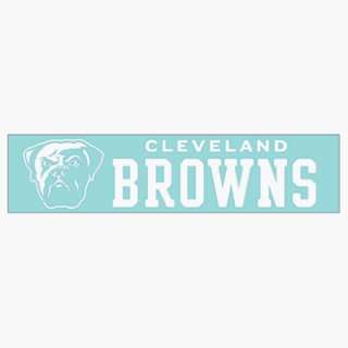 NFL Cleveland Browns 4x16 Die Cut Decal 