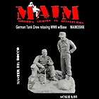 MAIM 135 German Tank Crew Relaxing WWII with Base 35066