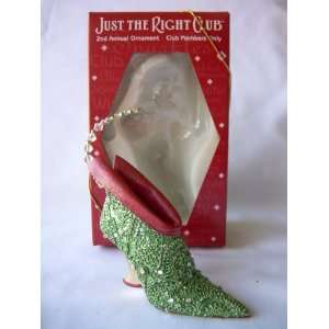 Just the Right Shoe Bejeweled Ornament Mint in Box Toys & Games