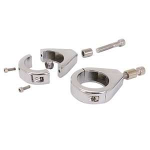    FORK TUBE CLAMPS USE TO MOUNT LIGHTS 39 MM TUBES Automotive