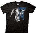 Dr Doctor Who Angels Have the Phone Box Licensed T Shirt Sz Small