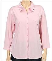Liz Claiborne Plus Size 3/4 Sleeve Button Front Polo Shirt vs Mephisto 
