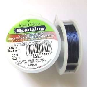 Beadalon Stringing Wire 7 Strand 0.015 Inch (0.38 Millimeter) Diameter 
