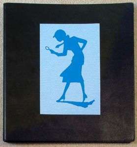 Nancy Drew Book Cover Art Portfolio 11x14   COOL  