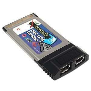  2 Port FireWire CardBus PCMCIA Adapter Electronics