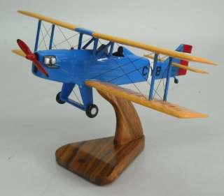 Currie Wot Ultralight Biplane Airplane Wood Model Big  