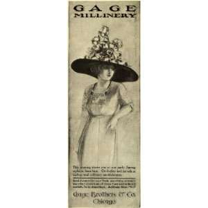 Bros. Millinery Womens Extravagant Decorative Hats Fashion Chicago 