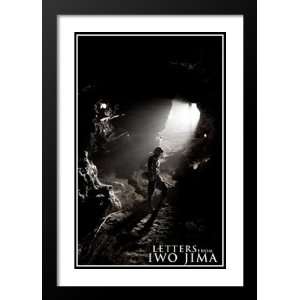 Letters from Iwo Jima 20x26 Framed and Double Matted Poster   Style AG