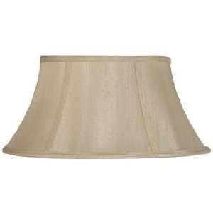  Champagne Modified Drum Lamp Shade 10x16x8.25 (Spider 