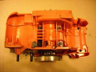 Husqvarna 350 Crankcase + Flywheel, Oil Pump, Clutch  
