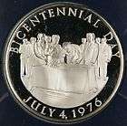 Bicentennial Day Proof Medal  1/2 oz Sterling Silver  S