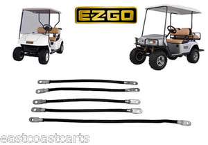 EZGO Golf Cart # 2 Gauge BATTERY Cable Set  