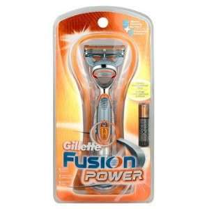  FUSION POWER RAZOR by Gillette with 1 cartridge & battery 