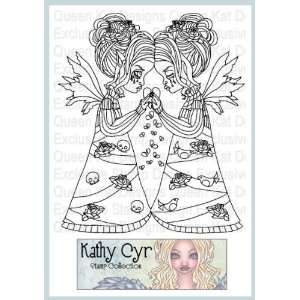  Pain & Sorrow Fairies Unmounted Rubber Stamp Everything 