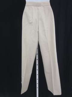  on JIL SANDER Beige Cotton Pleated Pants Slacks Size 34. These Jil 