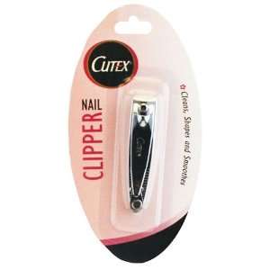  Cutex Deluxe Finger Nail Clipper with file, (Pack of 12 