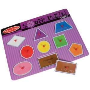  Sound Puzzle with Braille Pieces Talking Shapes Health 