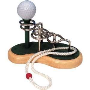   Golf Tee   3D Wooden String Puzzle (difficulty 9 of 10) Toys & Games