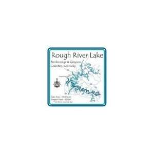  Rough River Lake Square Trivet