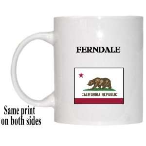    US State Flag   FERNDALE, California (CA) Mug 